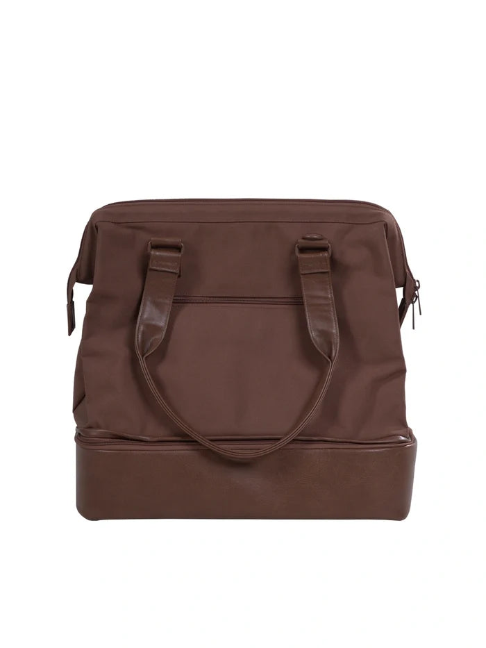 Zensu Weekender Brown Travel Duffel Bag