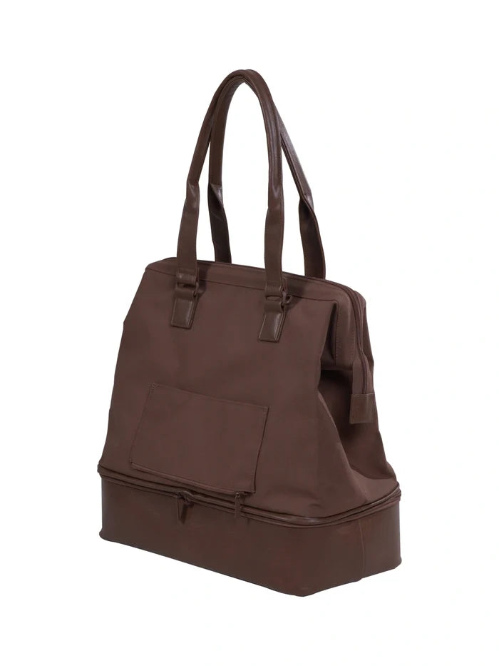 Zensu Weekender Brown Travel Duffel Bag