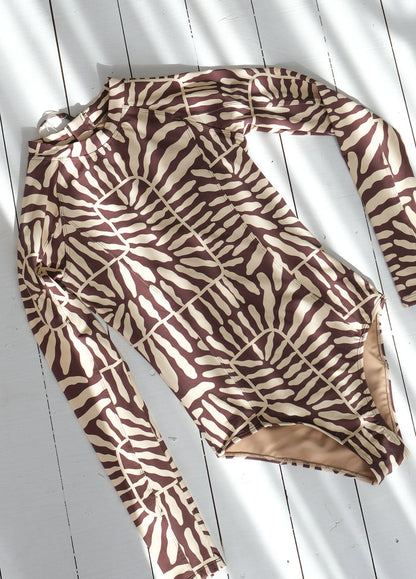 Zip back surf suit Coral Sands