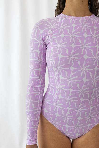 Zip back surf suit Island Idyll
