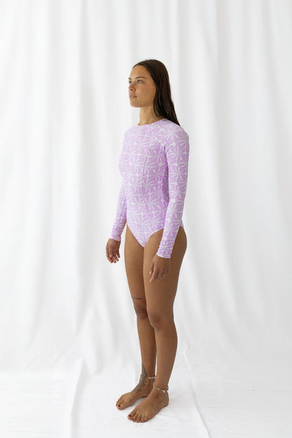 Zip back surf suit Island Idyll