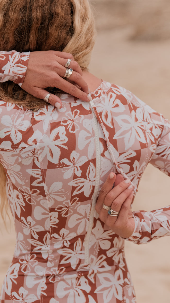 Zip back surf suit Surf Check
