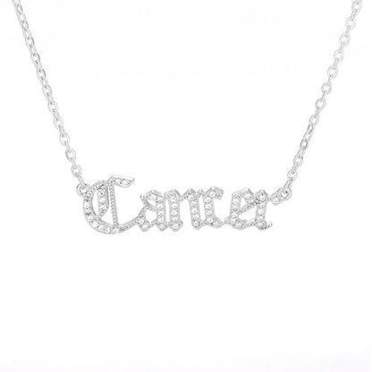 Zodiac Necklace Silver - ikatehouse