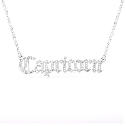 Zodiac Necklace Silver - ikatehouse
